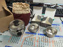 容山堂純鈦戶外旅行茶具便攜式快客杯茶具一人茶具手抓壺便攜茶具旅行裝 小企鵝防燙純鈦泡茶壺一壺兩杯 曬單實(shí)拍圖