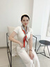 寶石蝶真絲絲巾桑蠶絲雙面圍巾披肩教師節(jié)中秋禮物女生日禮盒金質(zhì)馬會(huì)2 曬單實(shí)拍圖