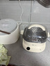 小熊（Bear）電蒸鍋 蒸蛋器 蒸鍋家用 電蒸籠 多功能早餐包子電熱煮鍋可預(yù)約定時不銹鋼蒸盤DZG-C60T7 曬單實拍圖