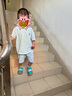 kids.ing可迪星寶寶運動鞋春秋兒童帆布鞋男女童小童幼兒園鞋機能學步鞋 曬單實拍圖