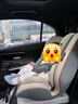 貝倍適（BAYBETSS）兒童安全座椅汽車用0-4-12歲寶寶360度旋轉(zhuǎn)嬰兒車載坐椅ISOFIX 米灰色【遮陽棚+上拉帶+側(cè)保護(hù)】 曬單實(shí)拍圖
