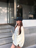 MMLG棒球帽男女2025年早秋新款純棉軟頂鴨舌帽韓系潮流百搭情侶帽子 黑色 均碼 60 曬單實(shí)拍圖