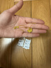 中銀億金花絲蝴蝶黃金項鏈女古法足金吊墜掛墜生日中秋節禮物送女友老婆 古法花絲蝴蝶吊墜+足金鏈-活動(dòng)款【金重約5.2g】 曬單實(shí)拍圖