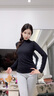 貓人女士打底衫秋冬內搭外穿上衣顯瘦新款修身洋氣長(cháng)袖半高領(lǐng)保暖毛衣 曬單實(shí)拍圖