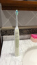 飛利浦（PHILIPS）電動(dòng)牙刷鉆石3系 含2支潔凈刷頭HX5161/05綠色+HX9023刷頭3支裝 生日禮物 曬單實(shí)拍圖