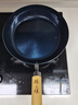 臻三環(huán)鐵鍋炒鍋平底鍋不易粘鍋煎蛋鍋無(wú)涂層煎鍋輔食鍋26cm木把 曬單實(shí)拍圖