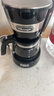 德龍（Delonghi）【國家補貼】咖啡機 美式滴漏咖啡壺 小型家用650ml可調(diào)濃度 ICM14011.BK 黑色 七夕情人節(jié)禮物 曬單實拍圖