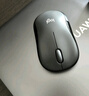 羅技（Logitech）M220 輕音鼠標(biāo) 無(wú)線鼠標(biāo) 辦公鼠標(biāo) 對(duì)稱鼠標(biāo) 帶無(wú)線微型接收器 灰黑色 曬單實(shí)拍圖