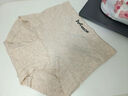 貓人（MiiOW）女士?jì)妊澟兠尢烊徊拭薷哐崭?0A抑菌加長(cháng)襠高彈貼合平角短褲 麥膚色+暮山紫+薔薇粉+棕咖色 4條 L 100-120斤 曬單實(shí)拍圖