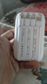 紐?！?C認證】10000mAh充電寶自帶四線(xiàn)大容量便攜安卓蘋(píng)果通用自帶掛繩帶數顯一萬(wàn)毫安快充移動(dòng)電源 白色 中配版/自帶四線(xiàn)/帶應急燈/數顯電量 曬單實(shí)拍圖