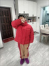 G.DUCKKIDS小黃鴨女童棉服套裝冬季2025新款兒童過(guò)年衣服女孩中大童兩件套 酒紅色棉衣+褲子套裝 110 建議100-110cm4-5歲 曬單實(shí)拍圖