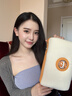 艾芭莎（Aibaasaa）熱水袋暖水袋充電暖手寶石墨烯無(wú)水暖寶寶暖手袋神器生日禮物女生 【米白色 4k毫安】全天鎖溫保暖 曬單實(shí)拍圖