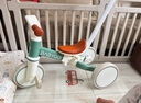 BG-BABYGO兒童三輪車(chē)多功能腳踏車(chē)自行車(chē)1-3歲寶寶滑步車(chē)嬰兒推車(chē) 山嵐綠 曬單實(shí)拍圖