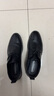 老人頭（LAORENTOU）皮鞋男士商務(wù)正裝鞋頭層牛皮透氣系帶婚鞋男皮鞋 110199 黑 41  曬單實拍圖