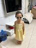 kocotreekk樹(shù)嬰兒眼鏡防曬寶寶墨鏡男寶幼兒太陽(yáng)鏡偏光女寶潮杏子灰 曬單實(shí)拍圖