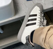 阿迪達(dá)斯 （adidas）adidas三葉草貝殼頭SUPERSTARII男女休閑鞋 JI0079 40碼 曬單實拍圖