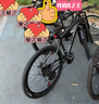 永久山地自行車26英寸21變速碟剎男女式成年人學(xué)生青少年城市越野跑車 21速26寸鋼架線碟 灰色 曬單實(shí)拍圖