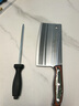 楚家刀廚房用刀家用不銹鋼切菜切肉刀 刀具菜刀炮彈殼鋼 單刀切片刀女士 曬單實拍圖