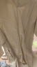 無(wú)印良品（MUJI）女式不易沾水防紫外線(xiàn)立領(lǐng)大衣防曬衣服女款25年早秋風(fēng)衣外套女裝 象牙色 S (155/80A) 曬單實(shí)拍圖