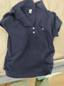 森馬（Semir）polo衫女短款收腰翻領襯衫25夏刺繡涼感緊身T恤辣妹109325115005 曬單實拍圖
