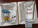 迪士尼(Disney)玻璃杯反口杯星星米奇高顏值正版杯子女生水杯 唐老鴨反口杯 350ml 曬單實(shí)拍圖