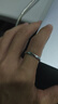 老銀匠男士食指s925銀戒指單身素圈幾何切面送男友個(gè)性百搭潮男款銀戒子 7倉發(fā)貨-可調節16-20號 含證書(shū) 曬單實(shí)拍圖