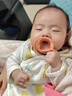 佳爾優(yōu)優(yōu)（garkoko）安撫奶嘴0-3-6個(gè)月母乳防脹超輕氣新生嬰兒玩具硅膠哄睡安撫寶寶  曬單實(shí)拍圖