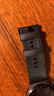 華為（HUAWEI）HUAWEI QuickLink 韻律黑氟橡膠表帶 表帶寬度20mm 適配WATCH FIT4 / WATCH FIT3 曬單實(shí)拍圖