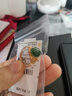 周六福（ZLF）七夕禮物  金鑲玉戒指女大氣足金和田碧玉戒指送媽媽送老婆 15號(hào)（可調(diào)節(jié)） 曬單實(shí)拍圖