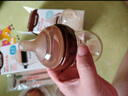 世喜新生兒防脹氣奶瓶1-2個(gè)月玻璃嬰兒仿母乳奶嘴240ml奶嘴孔隨機發(fā) 曬單實(shí)拍圖