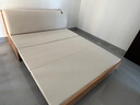 原始原素實(shí)木沙發(fā)床小戶(hù)型折疊伸縮兩用多功能實(shí)木沙發(fā)床淺米色N1067 曬單實(shí)拍圖