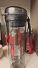 特百惠（Tupperware）晶彩MAX塑料杯600ml 男女士學(xué)生運(yùn)動(dòng)水杯子七夕禮物大容量 高級(jí)灰 曬單實(shí)拍圖