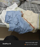 貓人（MiiOW）內褲男純棉桑蠶絲抗菌內襠透氣大碼四角褲男士?jì)妊澼p薄款4條裝 奶油白+青草綠+牛仔藍+姜鵝黃 4條 XL 建議體重120-145斤 曬單實(shí)拍圖