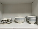 墨色法式碗碟餐具套裝家用高顏值釉下彩碗盤碗具套裝喬遷新居送禮37件 曬單實(shí)拍圖