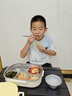 雙槍（Suncha）鈦健康飯盒小學(xué)生上班族可微波爐比316好不銹鋼餐盒1.5L配保溫袋 曬單實拍圖