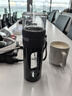 富光玻璃杯 高硼硅泡茶杯子 茶水分離杯 商務(wù)辦公便攜塑玻水杯男女士 曬單實(shí)拍圖