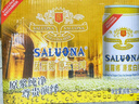 薩羅娜（SALUONA）小麥白啤酒 500ml*24聽整箱裝 國(guó)產(chǎn)原漿白啤 曬單實(shí)拍圖