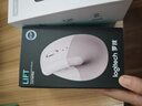 羅技（Logitech）Lift人體工學(xué)鼠標 垂直鼠標 小手鼠標 無(wú)線(xiàn)藍牙鼠標 3臺設備秒切換 帶Logi Bolt接收器 粉色 曬單實(shí)拍圖