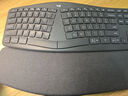 羅技（Logitech）K860無(wú)線(xiàn)藍牙鍵盤(pán) 人體工學(xué)鍵盤(pán)分體式 筆記本電腦辦公鍵盤(pán)Mac 帶手托電池款家用多設備 全尺寸 K860鍵盤(pán)(優(yōu)聯(lián)接收器) 曬單實(shí)拍圖