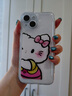 晨京 可愛(ài)kitty貓帕恰狗適用iPhone16手機殼蘋(píng)果16promax太空殼15promax透明14pm情侶12防摔14plus軟殼 太空殼-透明【趴墻KT貓】 iPhone 15 曬單實(shí)拍圖