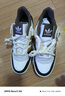阿迪達斯 （adidas）三葉草 男女鞋  FORUM LOW CL 運動(dòng)休閑鞋 JQ8734 白色  40.5 曬單實(shí)拍圖