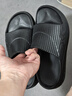 Reebok銳步官方25春夏新款男女休閑舒適DMX COMFORT + SLIDE運動(dòng)拖鞋 100209351 40.5 曬單實(shí)拍圖