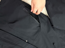 奧駿帝爸爸保暖羽絨上衣男士羽絨服中老年人男外套冬季加厚中年寬松男裝 8698款黑色 加厚保暖 3XL 140-160斤 曬單實(shí)拍圖