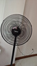 美的（Midea）工業(yè)電風(fēng)扇立式大風(fēng)扇強(qiáng)力金屬扇辦公室交流定頻風(fēng)扇大功率工廠20吋大頭扇車間商用牛角扇 FSA45RA 曬單實(shí)拍圖