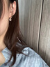 伊燦白鹿同款滿(mǎn)鉆花朵耳環(huán)女2025新款爆款耳釘精致氣質(zhì)高級感耳扣耳飾 白鹿同款滿(mǎn)鉆花朵耳環(huán) 曬單實(shí)拍圖