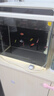 逸樂(lè )寵透明塑料金魚(yú)缸仿玻璃亞克力斗魚(yú)缸一體成型防摔桌面水族箱烏龜缸 大號-帶蓋（超透裸缸） 曬單實(shí)拍圖