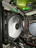 超頻三（PCCOOLER）巨浪120 DA120 CPU一體式水冷散熱器ARGB/幻彩燈光/一體式/支持1200/1700/AM5/標配硅脂 曬單實(shí)拍圖