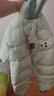 巴拉巴拉童裝嬰兒羽絨服連體衣寶寶2025新款冬裝加厚保暖哈衣爬服萌趣造型 綠色恐龍-白鴨絨 100 cm-充絨量107g 曬單實拍圖