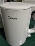 美的（Midea）電水壺熱水壺 大容量家用燒水壺 雙層防燙 304不銹鋼無(wú)縫內膽 大功率快速燒水沸騰 1.5L 【母嬰材質(zhì)】316L不銹鋼 曬單實(shí)拍圖