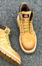 Dickies【明星同款】情侶馬丁靴男靴復古大黃靴時(shí)尚工裝靴 土黃 43 曬單實(shí)拍圖
